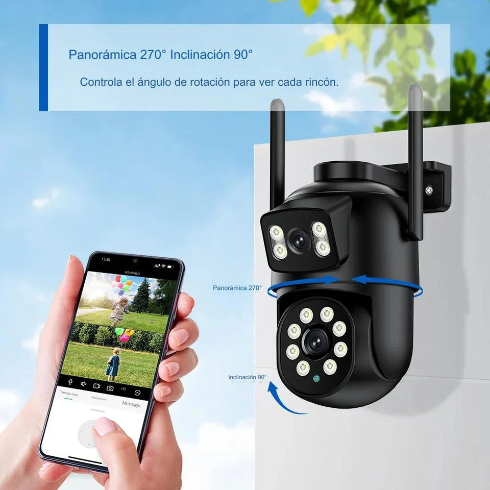 CAMARA DE SEGURIDAD DOBLE LENTE - FENG FU